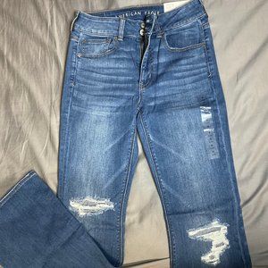 American Eagle Flare Jeans size 6 Short